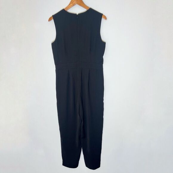 Banana Republic Classic Black V-Neck Jumpsuit - Picture 3 of 5